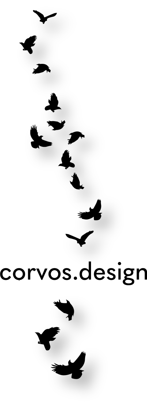 corvos.design logo icon